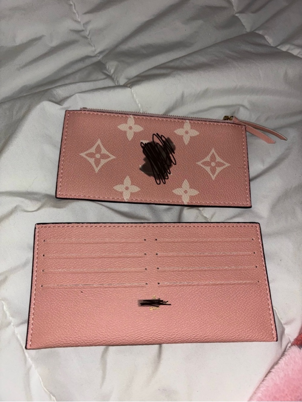 Luxury cardholder wallet